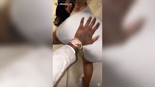 CARDI B THICK AND SEXY ASS TWERKING ON OFFSET’S IG STORY