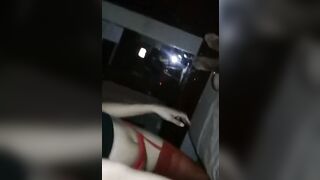 Busty gives Soft Blowjob