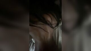 Amateur Black Girl High Loves getting Anal from White Dick