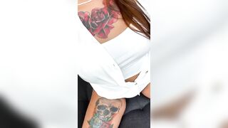 SLUT LATINA SHOWING HER TITS