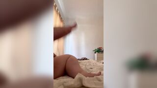 Horny BBW Fucking Her Dildo Until She Cums ????
