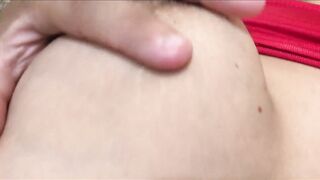 POV Babysitter masturbating in her boss's room