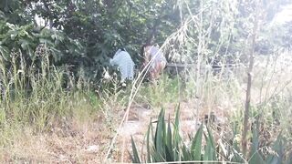 I filmed a girl changing clothes, she saw me, but didn’t mind.