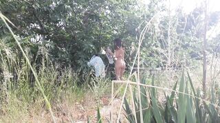 I filmed a girl changing clothes, she saw me, but didn’t mind.