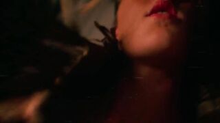 POV video of a redhead with a big bubble but and a sexy landing strip