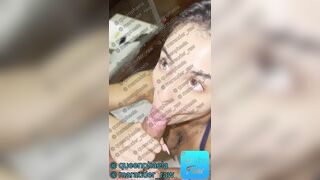 movie 16 - Brazilian brunette sucked me until I came on her face