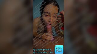 movie 15 - Brazilian brunette receives facial in my house