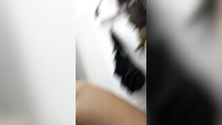 playing with my friend in her room