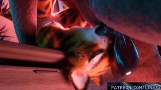Zootopia Orgy with judy hopps gets public fucked