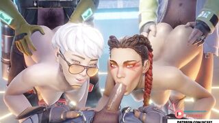 Hentai Collection Double Penetration Hentai Story 60 FPS High Quality 3D Animated 4K