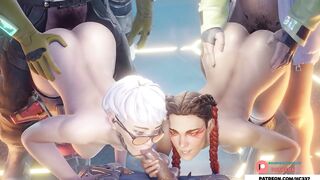 Hentai Collection Double Penetration Hentai Story 60 FPS High Quality 3D Animated 4K
