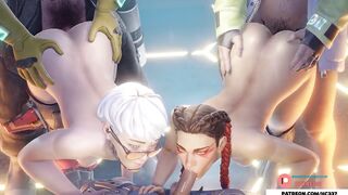 Hentai Collection Double Penetration Hentai Story 60 FPS High Quality 3D Animated 4K