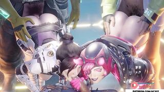 Hentai Collection Double Penetration Hentai Story 60 FPS High Quality 3D Animated 4K