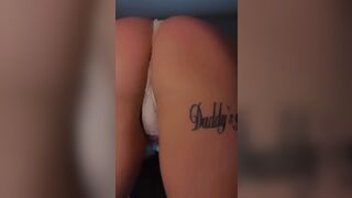 Milf shakes her ass for you