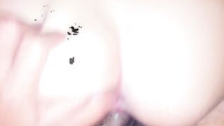 Follando a una linda tetona