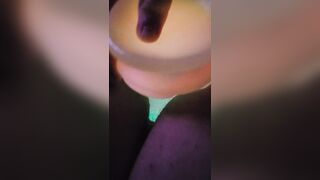 Glowing monster Dildo