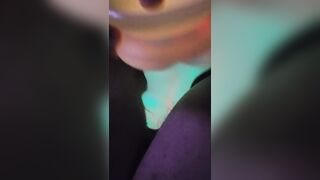 Glowing monster Dildo