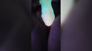 Glowing monster Dildo