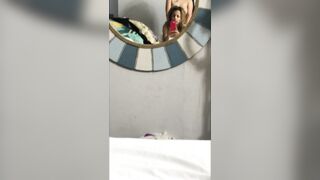 lesbian whore has so much fun fucking that she records herself to never forget it