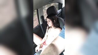 Fucking me in the front seat of an Uber