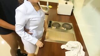 Working place fucking my husband he to hot