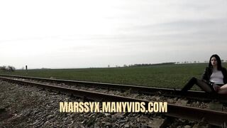 Masturbation and Pissing on a railway track - trailer