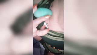 Cum shot before bed after long day