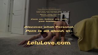 Big tits babe straddles and gives naked massage rub down full body - Lelu Love