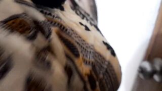 Egyptian Hot neighbor Girl cleans the house and fucks her big ass when her husband is not at home