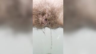 Delicious piss on the last day of period