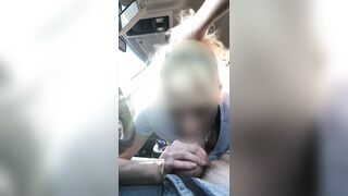 Wife gives backseat blowjob ro brother in law at picnic
