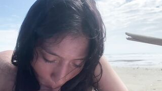 I do it on the beach with my friend's girlfriend when she leaves