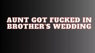 Stepmom Got Fucked in Stepbrother's Wedding