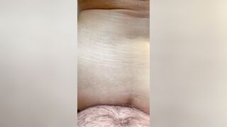Doggy on a cruise ship with jizz on ass