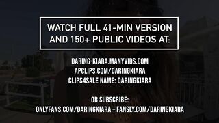 Hiding Cloths and Blindfolded Public Masturbation