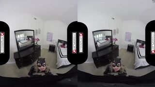 VR Sex With A Hot Catwoman Carmen Caliente Only on VRCosplayX.com