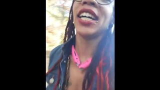 Finally got a Stranger to Record me Pee and Slap my Ass and Squeeze my Mom Boobs LOL