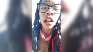 Finally got a Stranger to Record me Pee and Slap my Ass and Squeeze my Mom Boobs LOL