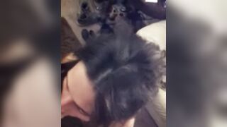 Look how Happy your Cheating Wife is after she Sucks my Cock and Swallows