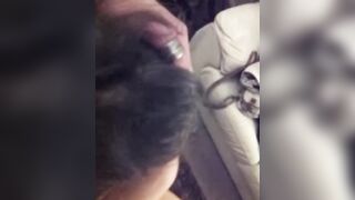 Look how Happy your Cheating Wife is after she Sucks my Cock and Swallows