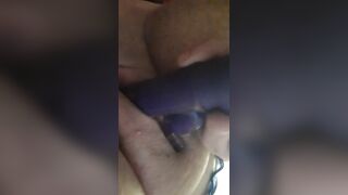 Playing with the Purple Toy