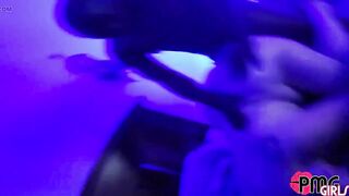 Blonde Slut Sits on a BBC Face
