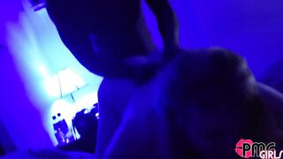Blonde Slut Sits on a BBC Face