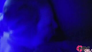 Blonde Slut Sits on a BBC Face