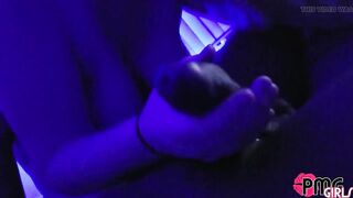 Blonde Slut Sits on a BBC Face