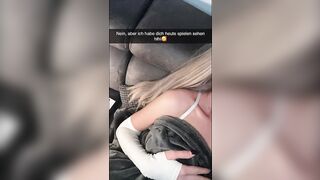 Cheerleader cheats on her boyfriend with famous footballer Snapchat