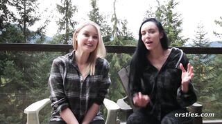 Ersties - Alanna & Nicole Have Lesbian Fun at a Cabin