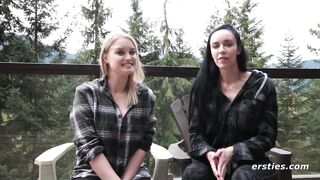 Ersties - Alanna & Nicole Have Lesbian Fun at a Cabin