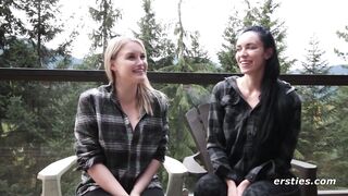 Ersties - Alanna & Nicole Have Lesbian Fun at a Cabin