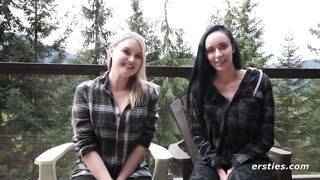 Ersties - Alanna & Nicole Have Lesbian Fun at a Cabin
